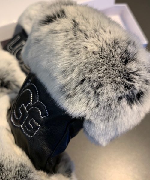 Gucci Gloves With Signature Double G Motif In Black