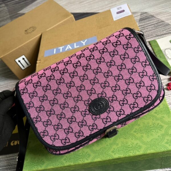 1:1 Replica Gucci Gucci Children's GG Multicolor Messenger Bag For Women  11.4in/29cm GG