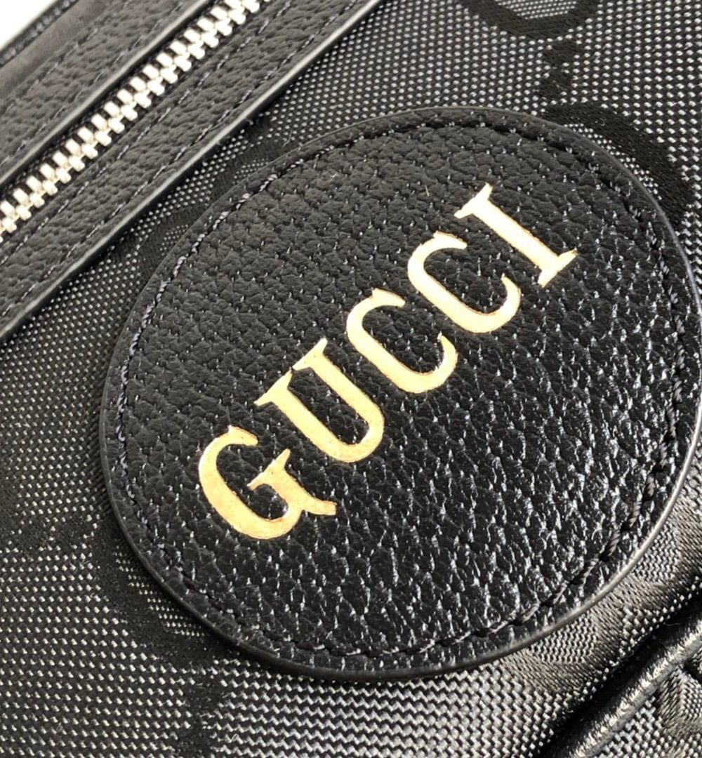 1:1 Replica Gucci Gucci Off The Grid Belt Bag Black GG ECONYL® For Men  9.5in/24cm GG 631341 H9HBN 1000
