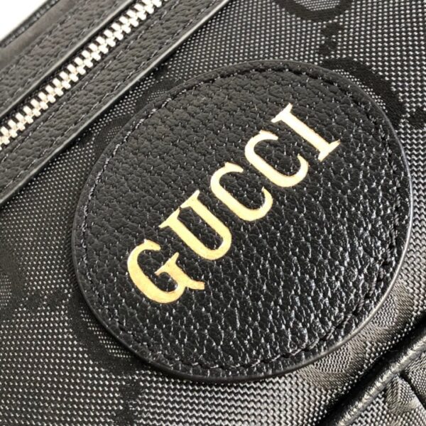 1:1 Replica Gucci Gucci Off The Grid Belt Bag Black GG ECONYL® For Men  9.5in/24cm GG 631341 H9HBN 1000