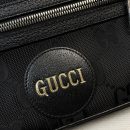 1:1 Replica Gucci Gucci Off The Grid Belt Bag Black GG ECONYL® For Men  9.5in/24cm GG 631341 H9HBN 1000