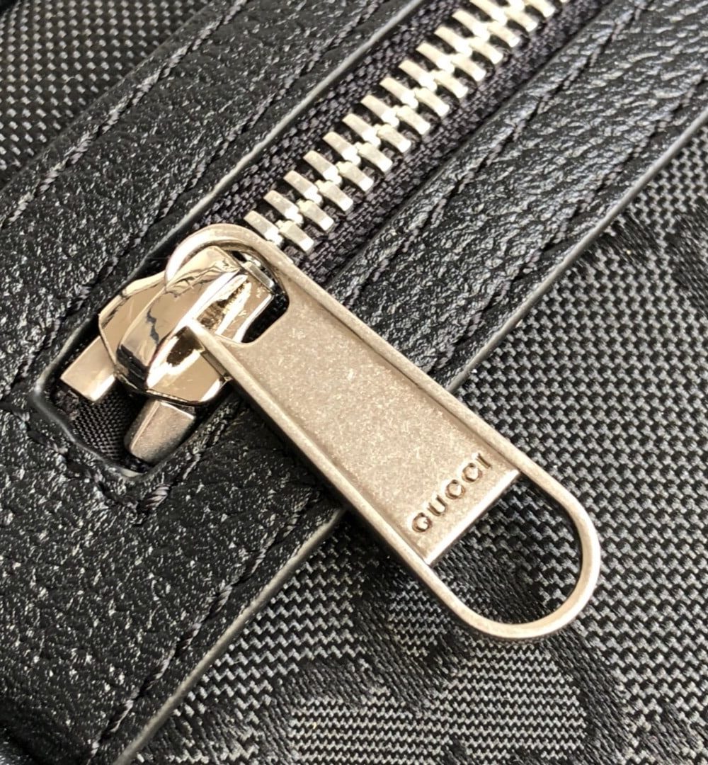 1:1 Replica Gucci Gucci Off The Grid Belt Bag Black GG ECONYL® For Men  9.5in/24cm GG 631341 H9HBN 1000