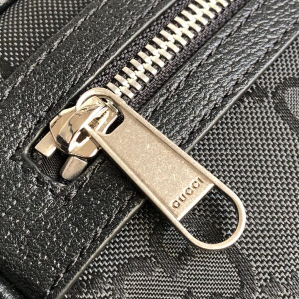 1:1 Replica Gucci Gucci Off The Grid Belt Bag Black GG ECONYL® For Men  9.5in/24cm GG 631341 H9HBN 1000