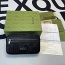 1:1 Replica Gucci Gucci Off The Grid Belt Bag Black GG ECONYL® For Men  9.5in/24cm GG 631341 H9HBN 1000
