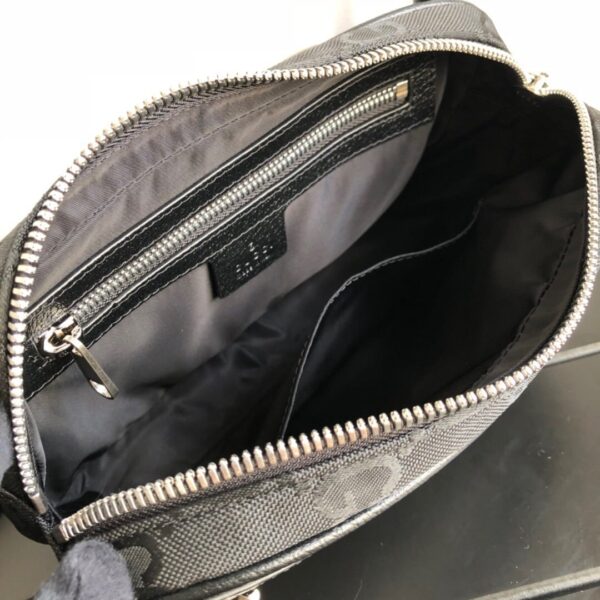1:1 Replica Gucci Gucci Off The Grid Belt Bag Black GG ECONYL® For Men  9.5in/24cm GG 631341 H9HBN 1000