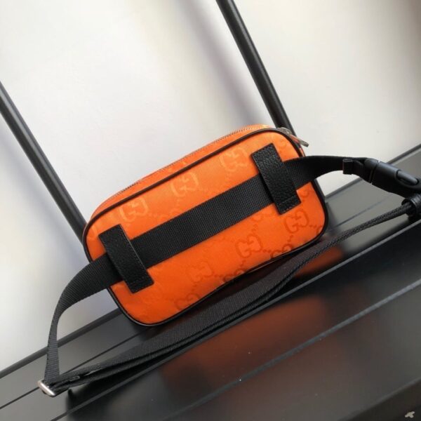 1:1 Replica Gucci Gucci Off The Grid Belt Bag Orange GG ECONYL® For Men  9.5in/24cm GG