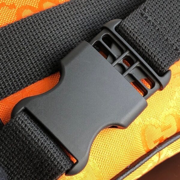 1:1 Replica Gucci Gucci Off The Grid Belt Bag Orange GG ECONYL® For Men  9.5in/24cm GG