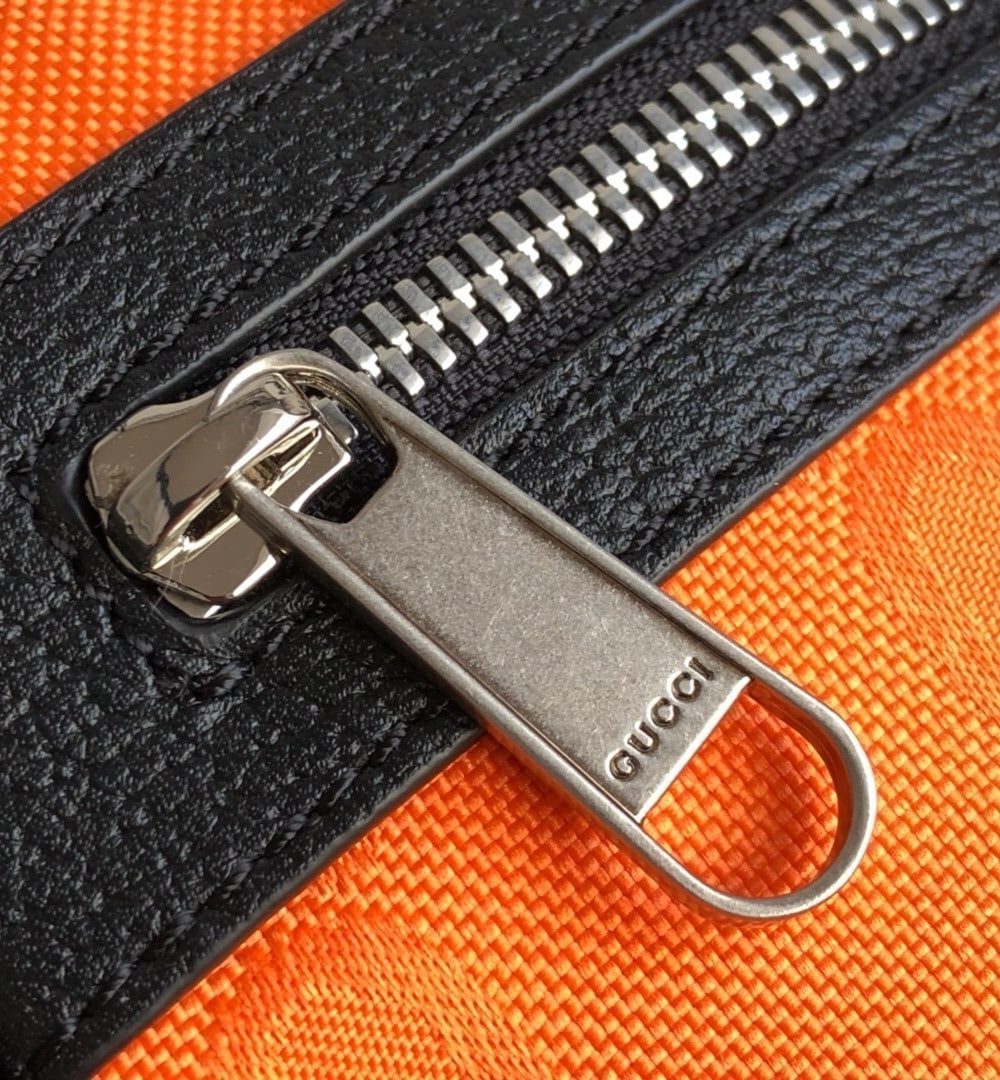 1:1 Replica Gucci Gucci Off The Grid Belt Bag Orange GG ECONYL® For Men  9.5in/24cm GG