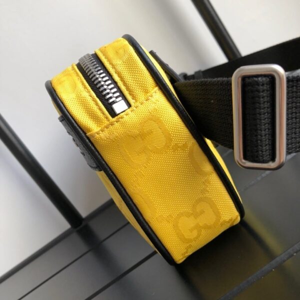 1:1 Replica Gucci Gucci Off The Grid Belt Bag Yellow GG ECONYL® For Men  9.5in/24cm GG
