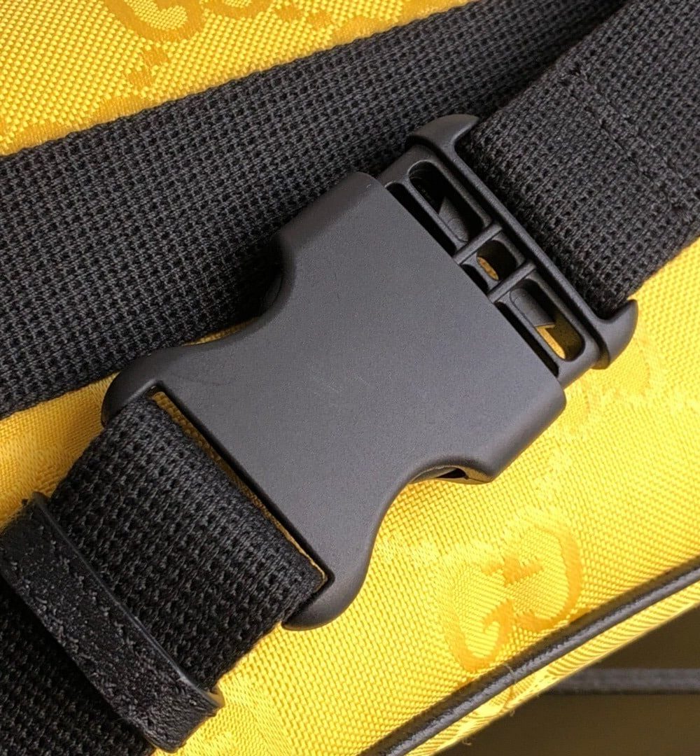1:1 Replica Gucci Gucci Off The Grid Belt Bag Yellow GG ECONYL® For Men  9.5in/24cm GG