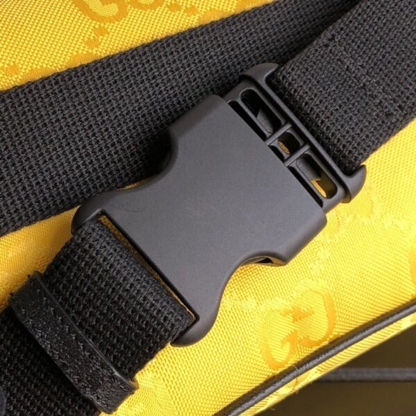 1:1 Replica Gucci Gucci Off The Grid Belt Bag Yellow GG ECONYL® For Men  9.5in/24cm GG