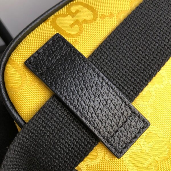 1:1 Replica Gucci Gucci Off The Grid Belt Bag Yellow GG ECONYL® For Men  9.5in/24cm GG