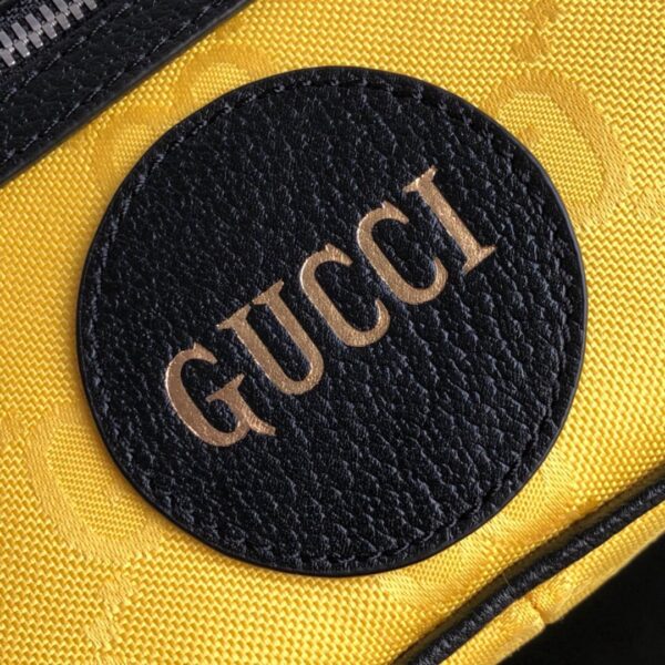 1:1 Replica Gucci Gucci Off The Grid Belt Bag Yellow GG ECONYL® For Men  9.5in/24cm GG