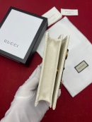 1:1 Replica Gucci Horsebit 1955 Card Case Wallet Light Grey Women's Wallet 11cm/4.3in GG 621887 92TCG 9761