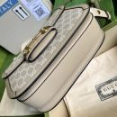 1:1 Replica Gucci Horsebit 1955 GG Mini Bag Beige For Women, Women's Bags 8.1in/21cm GG ‎‎658574 UULAG 9682