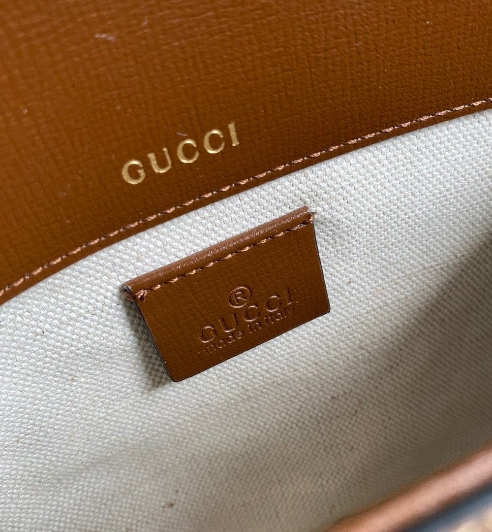 1:1 Replica Gucci Horsebit 1955 GG Mini Bag Red For Women, Women's Bags 8in/21cm GG