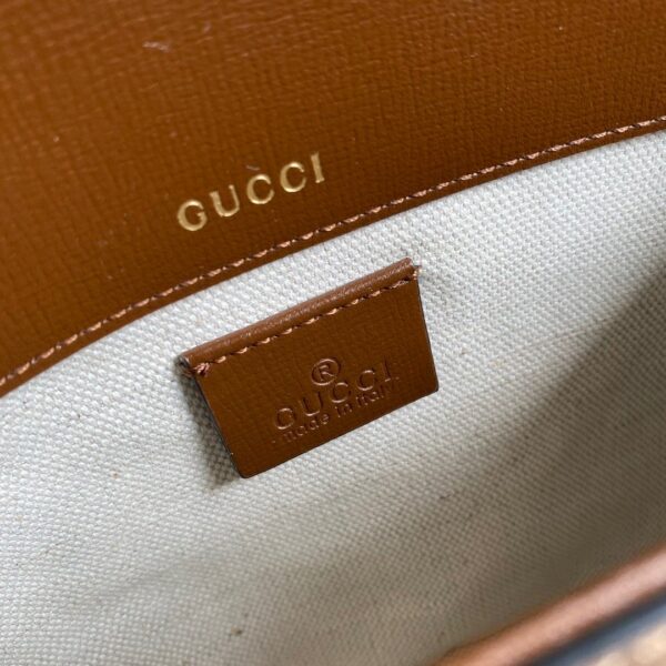 1:1 Replica Gucci Horsebit 1955 GG Mini Bag Red For Women, Women's Bags 8in/21cm GG