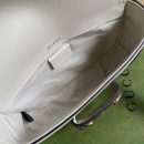 1:1 Replica Gucci Horsebit 1955 GG Mini Bag White For Women, Women's Bags 8in/21cm GG