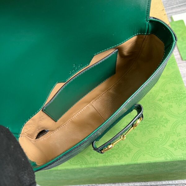 1:1 Replica Gucci Horsebit 1955 Lizard Mini Bag Green For Women, Women's Bags 8in/20cm GG‎ ‎675801 LUZ0G 3154