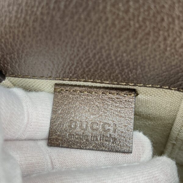 1:1 Replica Gucci Horsebit 1955 Mini Bag Beige And Ebony GG Supreme Canvas With Geometric Print For Women  6.7in/17cm GG  ‎625615 UQHFG 8679
