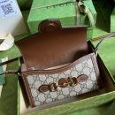 1:1 Replica Gucci Horsebit 1955 Mini Bag Beige For Women, Women's Bags 7.1in/18cm GG ‎‎‎699296 92TCG 8563