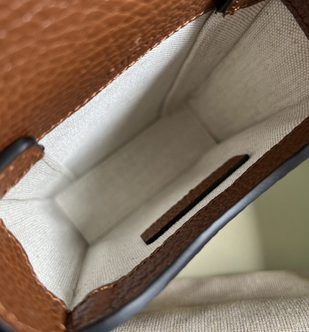 1:1 Replica Gucci Horsebit 1955 Mini Bag Blue And Ivory GG Denim Jacquard For Women 6.7in/17cm 625615 2KQGG 8375