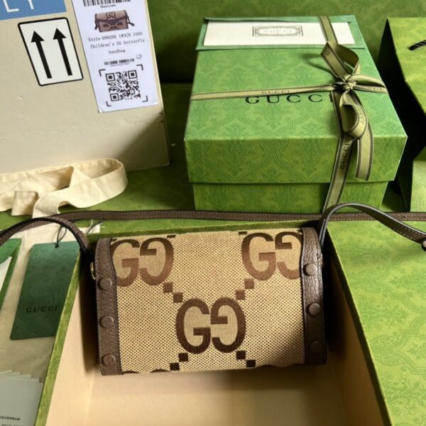 1:1 Replica Gucci Horsebit 1955 Mini Bag Brown For Women, Women's Bags 7.1in/18cm GG ‎‎