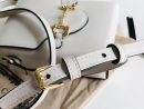 1:1 Replica Gucci Horsebit 1955 Mini Bag For Women White 6.7in/17cm ‎625615