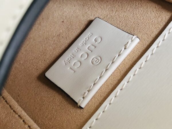 1:1 Replica Gucci Horsebit 1955 Mini Bag For Women White 6.7in/17cm ‎625615