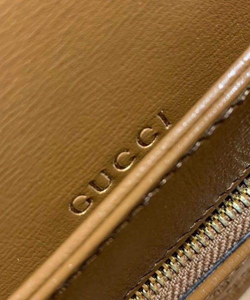 1:1 Replica Gucci Horsebit 1955 Shoulder Bag Beige/Ebony GG Supreme Canvas With Brown For Women 9.8in/25cm GG ‎602204 92TCG 8563