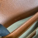 1:1 Replica Gucci Horsebit 1955 Shoulder Bag Blue And Ivory For Women, Women's Bags 9.8in/25cm GG