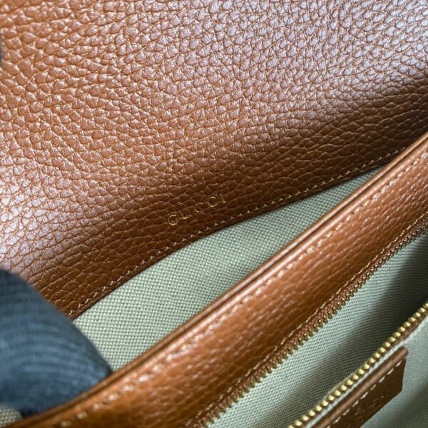 1:1 Replica Gucci Horsebit 1955 Shoulder Bag Blue And Ivory For Women, Women's Bags 9.8in/25cm GG