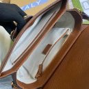 1:1 Replica Gucci Horsebit 1955 Shoulder Bag Blue And Ivory For Women, Women's Bags 9.8in/25cm GG