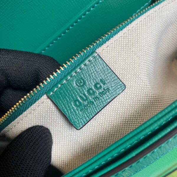 1:1 Replica Gucci Horsebit 1955 Shoulder Bag Green For Women, Women's Bags 9.8in/25cm GG