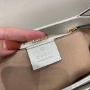 1:1 Replica Gucci Horsebit 1955 Shoulder Bag White For Women 9.8in/25cm GG ‎602204 1DB0G 9022