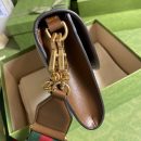 1:1 Replica Gucci Horsebit 1955 Small Bag Beige For Women 10.2in/26cm GG