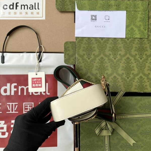 1:1 Replica Gucci Horsebit 1955 Strap Wallet Brown For Women, Women's Bags 4.7in/12cm GG ‎