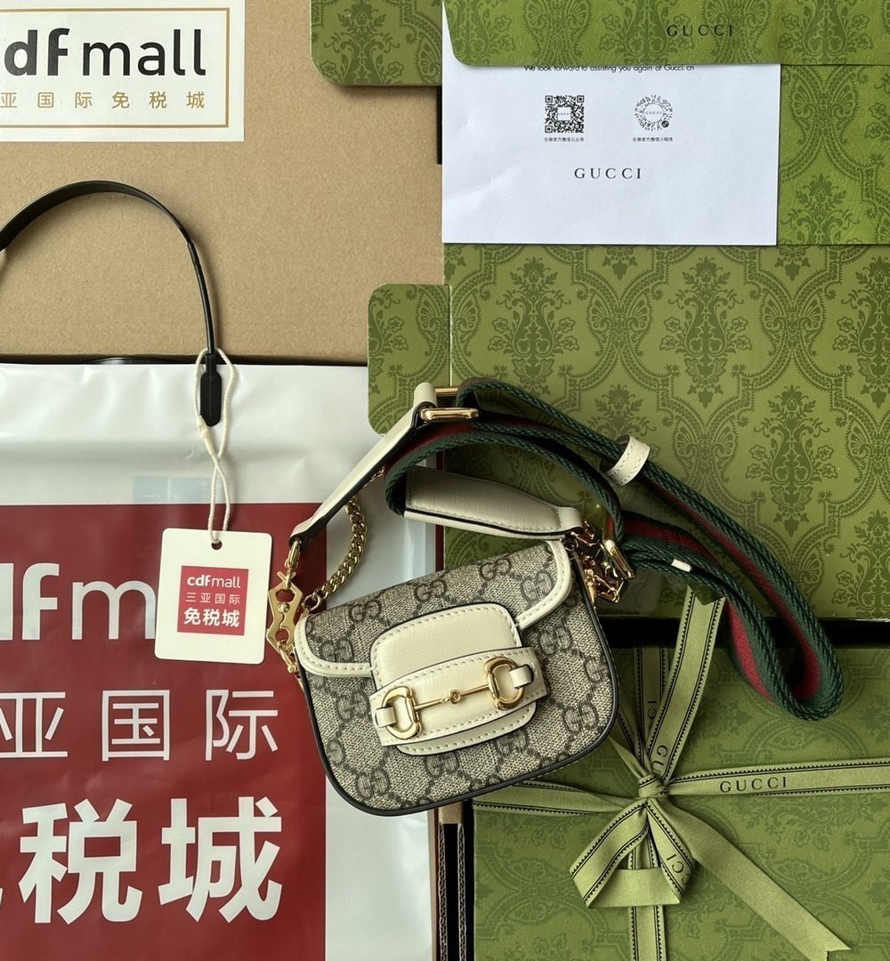 1:1 Replica Gucci Horsebit 1955 Strap Wallet Brown For Women, Women's Bags 4.7in/12cm GG ‎