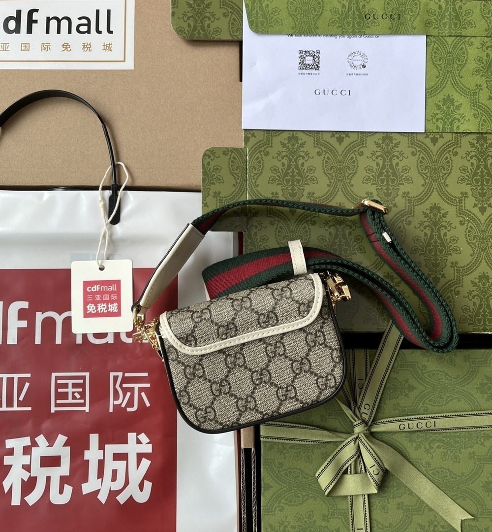 1:1 Replica Gucci Horsebit 1955 Strap Wallet Brown For Women, Women's Bags 4.7in/12cm GG ‎