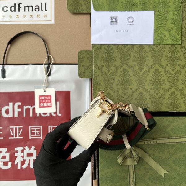 1:1 Replica Gucci Horsebit 1955 Strap Wallet Brown For Women, Women's Bags 4.7in/12cm GG ‎