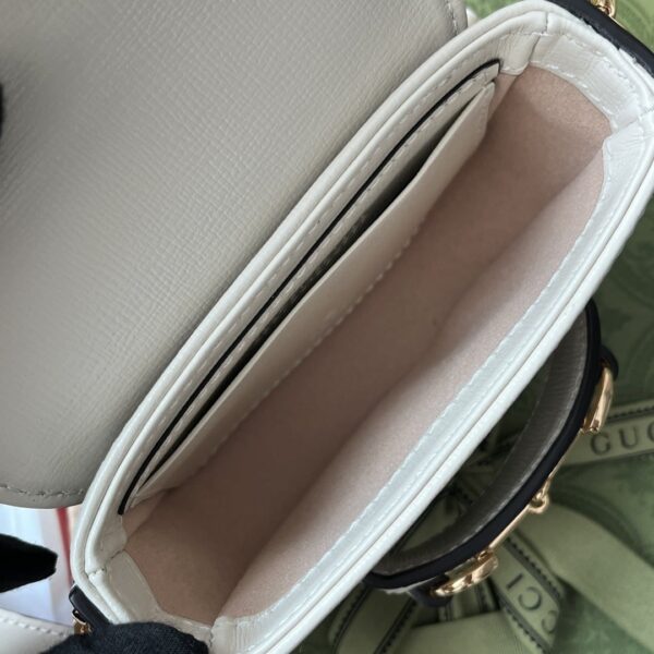 1:1 Replica Gucci Horsebit 1955 Strap Wallet Brown For Women, Women's Bags 4.7in/12cm GG ‎