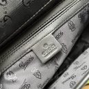 1:1 Replica Gucci Imprime Medium Messenger Bag Black For Women, Women's Bags 12in/30.5cm GG