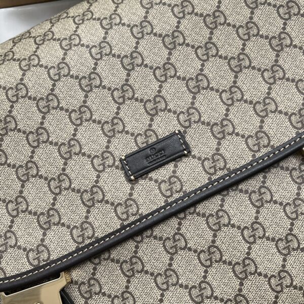 1:1 Replica Gucci Imprime Medium Messenger Bag Brown For Women, Women's Bags 12in/30.5cm GG
