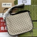 1:1 Replica Gucci Imprime Medium Messenger Bag Brown For Women, Women's Bags 12in/30.5cm GG