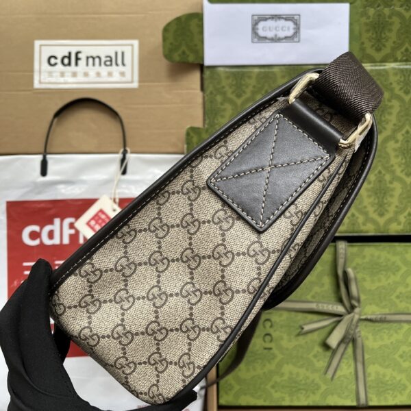 1:1 Replica Gucci Imprime Medium Messenger Bag Brown For Women, Women's Bags 12in/30.5cm GG
