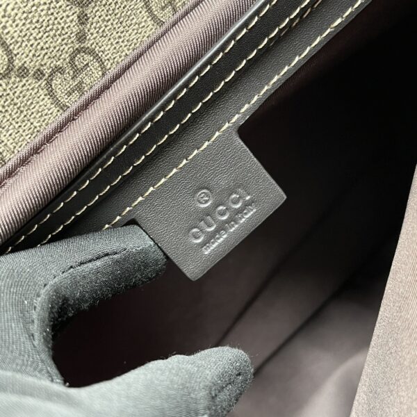 1:1 Replica Gucci Imprime Medium Messenger Bag Brown For Women, Women's Bags 12in/30.5cm GG