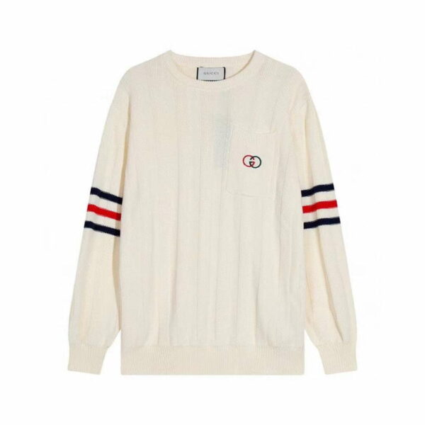 Gucci Interlocking G Sweatshirt Cream For Men