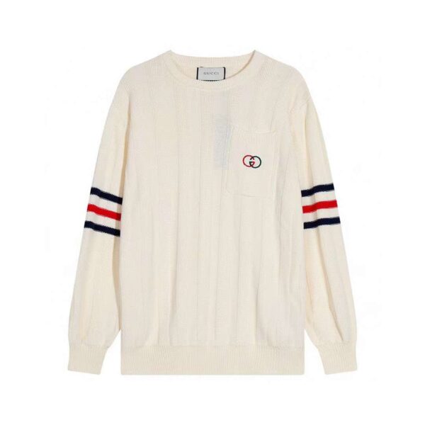 Gucci Interlocking G Sweatshirt Cream For Men