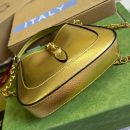1:1 Replica Gucci Jackie 1961 Lizard Mini Bag Gold For Women, Women's Bags 7.5in/19cm GG ‎
