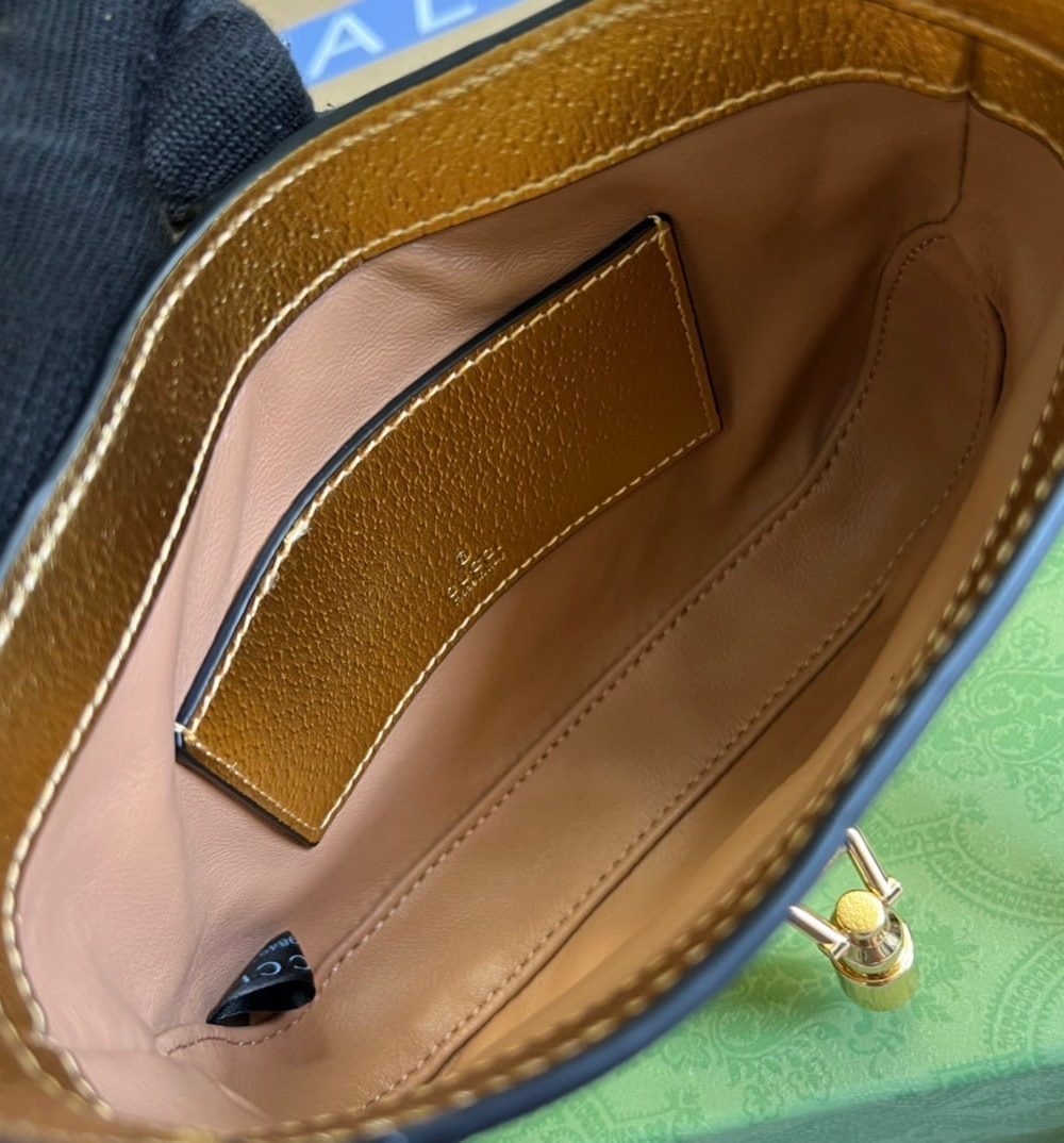 1:1 Replica Gucci Jackie 1961 Lizard Mini Bag Gold For Women, Women's Bags 7.5in/19cm GG ‎